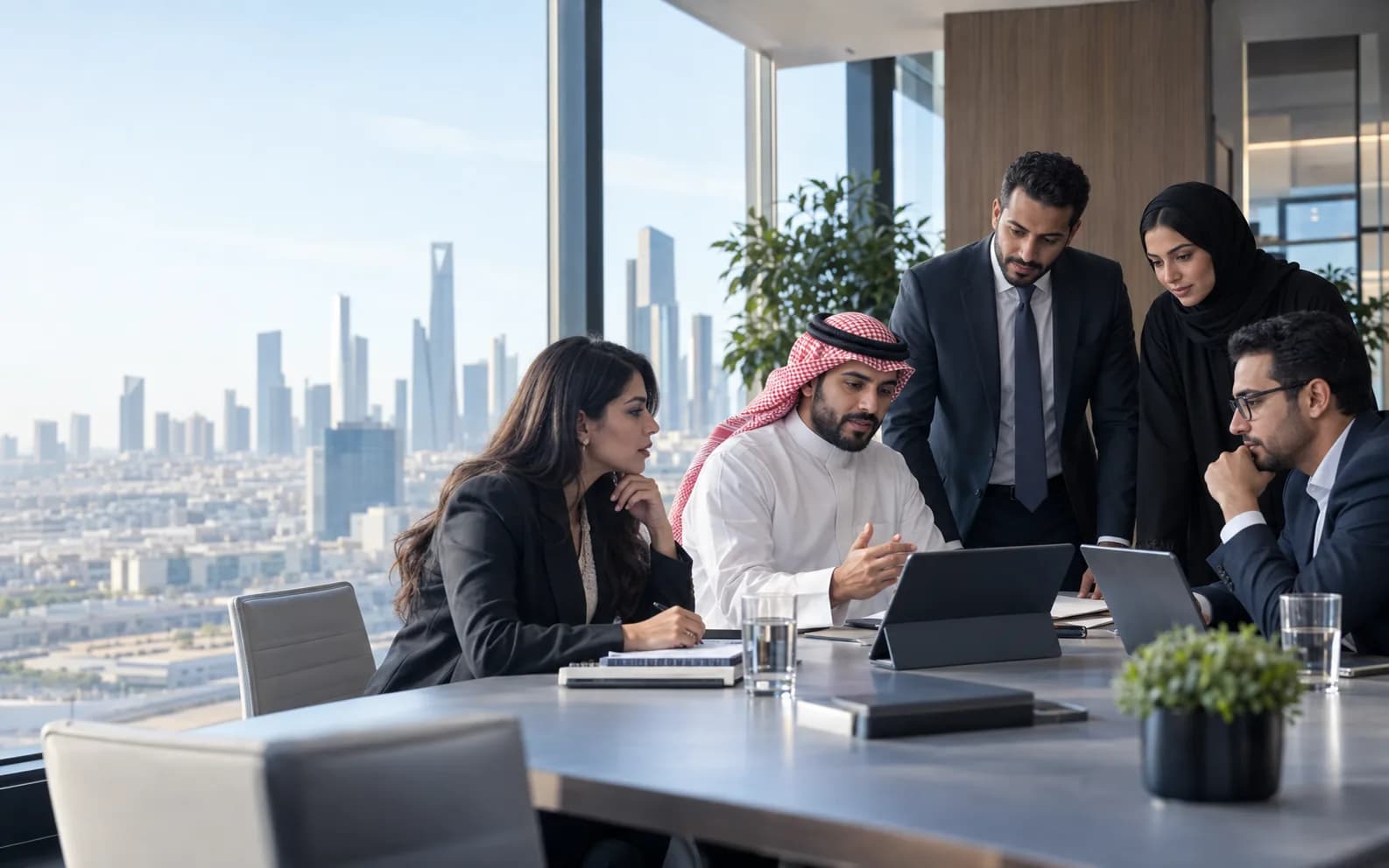متخصصون سعوديون ومصريون يتعاونون في تحول الأعمال والتقنية